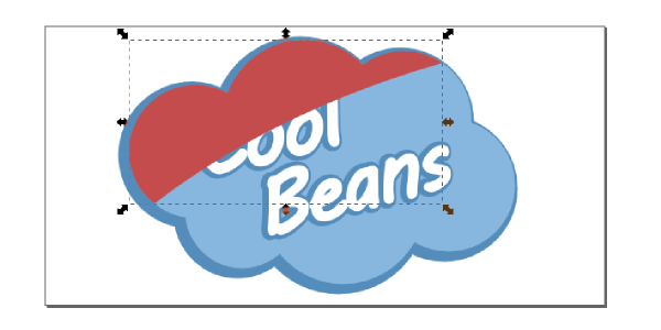 inkscape cutting shapes