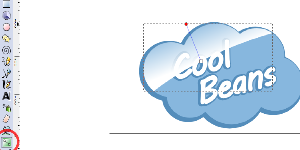 inkscape gradient tool
