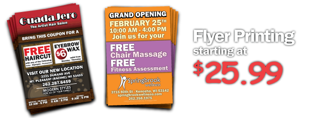 Custom Flyer Printing