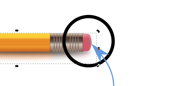 inkscape point of rotation