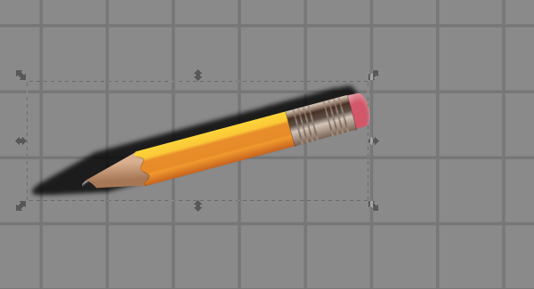 hard shadow inkscape