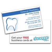 free business card printing