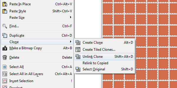 unlink clone