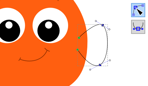 drawing a fish fin