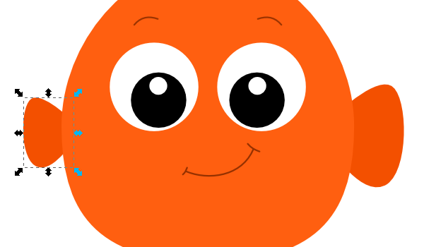 nemo's small fin