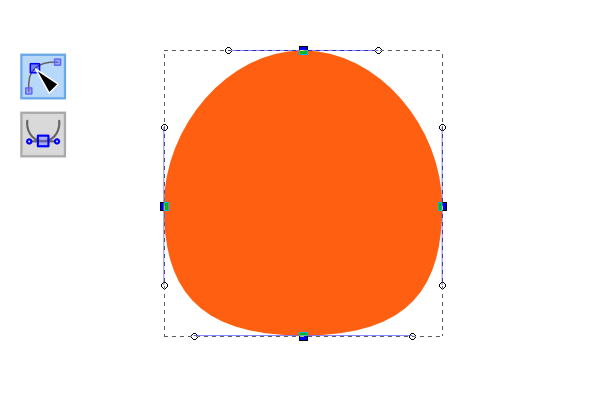 circle adjust nodes
