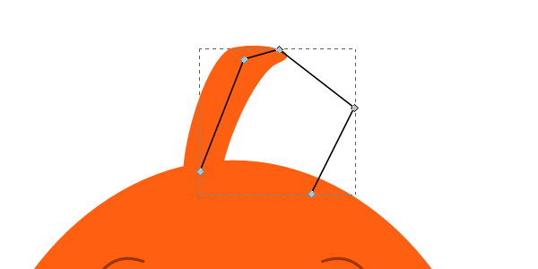 extended fish fin