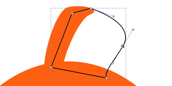rounded extended fin