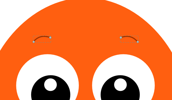 cartoon eyebrows