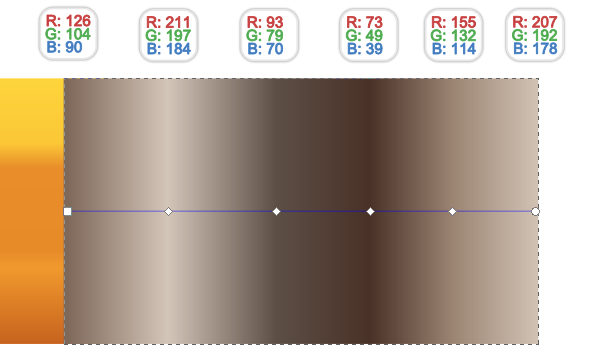 pencil chrome gradient