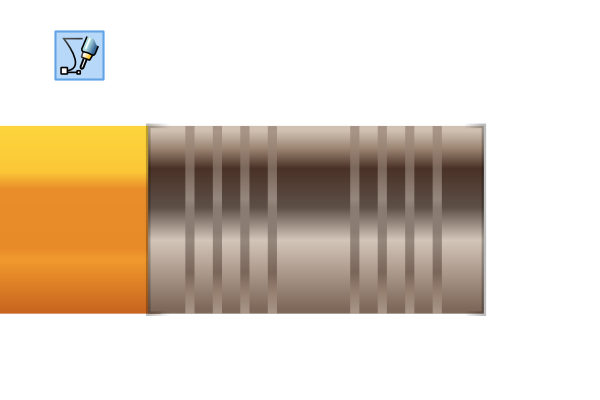 pencil metal tip