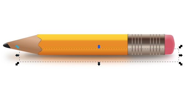 pencil shadow