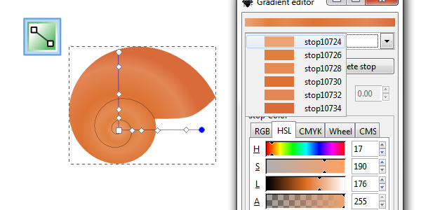 add gradient