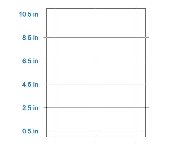 business card template dimensions