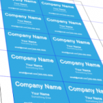 Create a Business Card Template for Printing in Inkscape