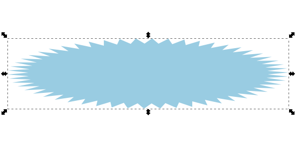 stretched polygon
