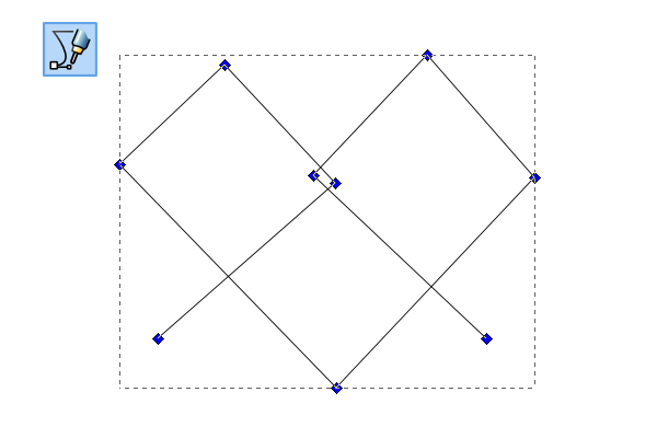 base pretzel outline