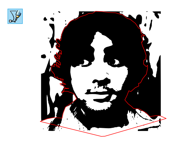 inkscape clip trace bitmap