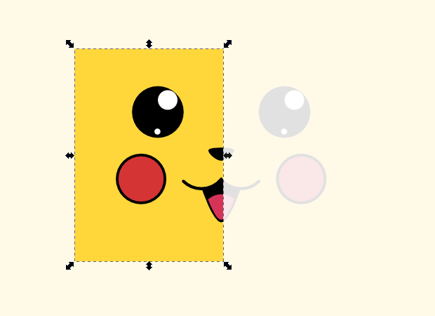 how to crop in inkscape