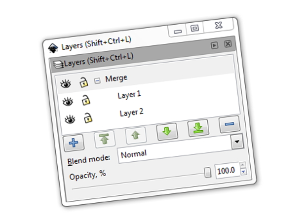how to merge layers in inkscape