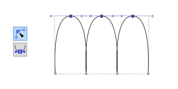 3 round tops