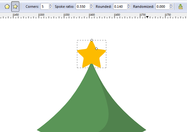 star on top of tree