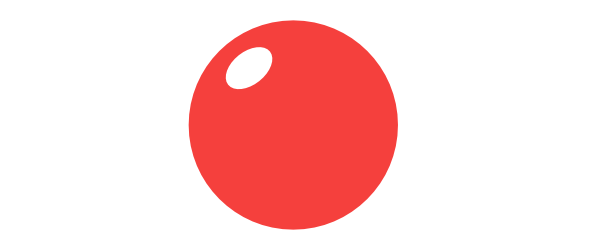 red circle reflection