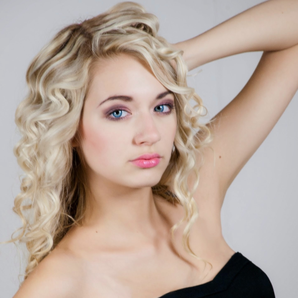pretty blond girl