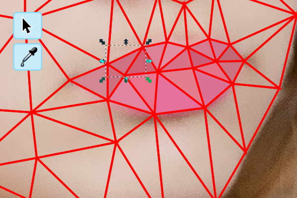 how to color low poly art