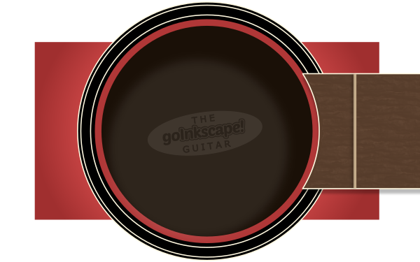inkscape guitar body no strings