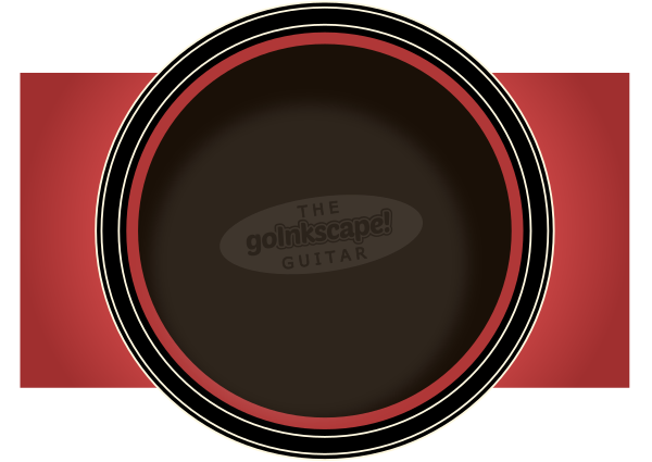 guitar sound hole label