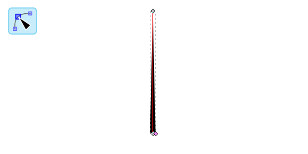 adjust triangle out