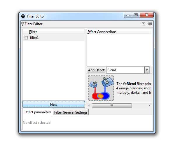 inkscape filter editor
