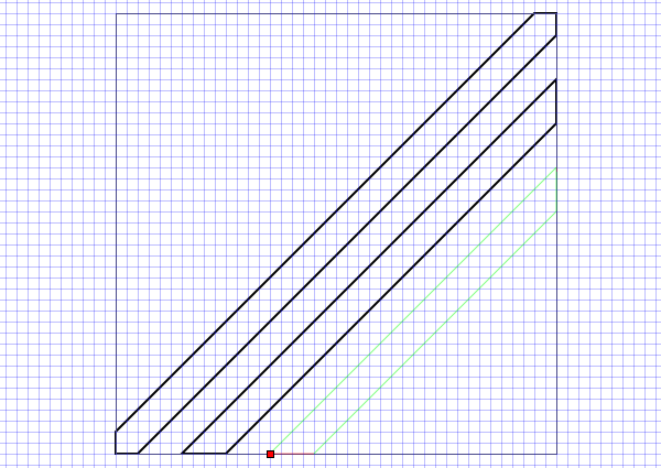 diagonal repetition