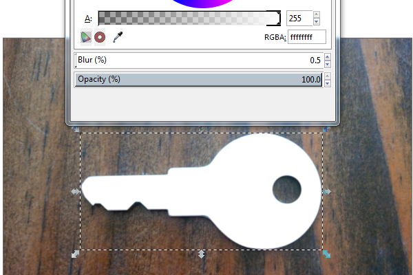 key clip shape