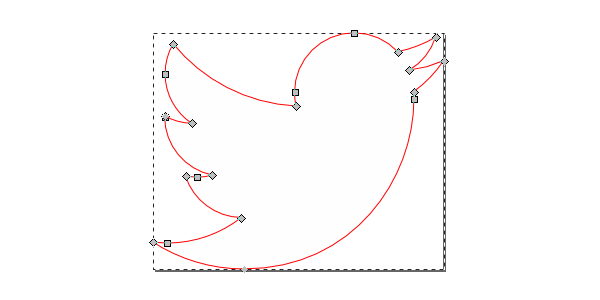 twitter logo in svg