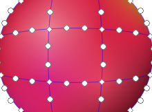how to gradient mesh in inkscape
