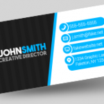Modern Business Card Design in Inkscape